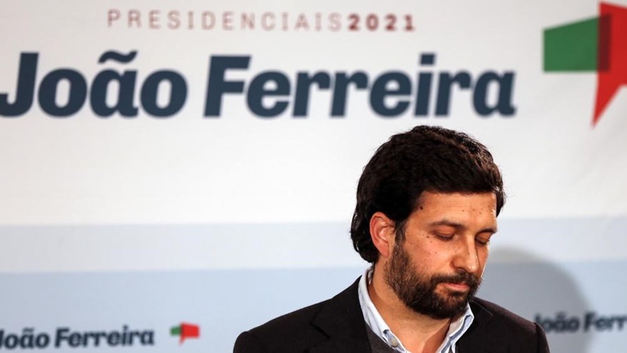 João Ferreira após conhecer os resultados das presidenciais