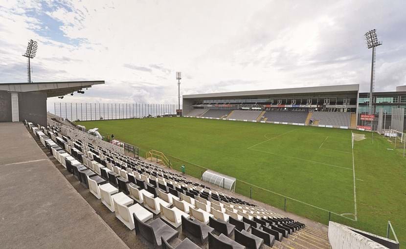 O Estádio da Madeira é a casa  do Nacional