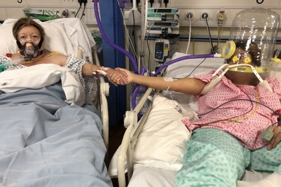 Mulher viu mãe morrer ao seu lado com Covid-19