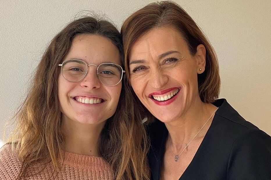 Fátima Lopes ao lado da filha, Beatriz