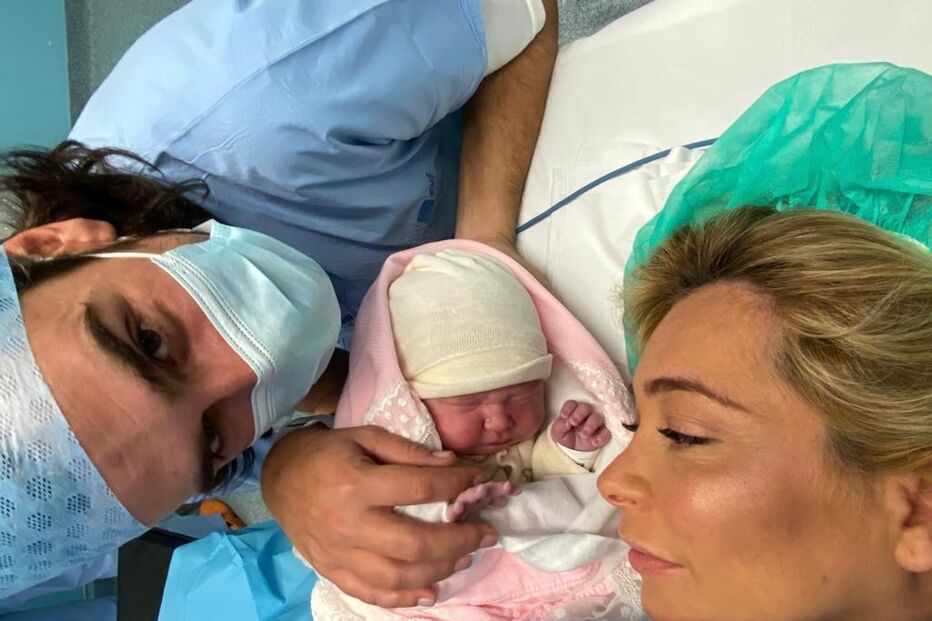 Carina Caldeira já é mãe de uma menina