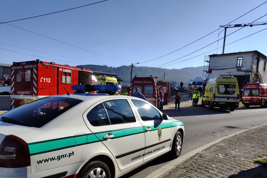 Derrocada em Vale de Cambra