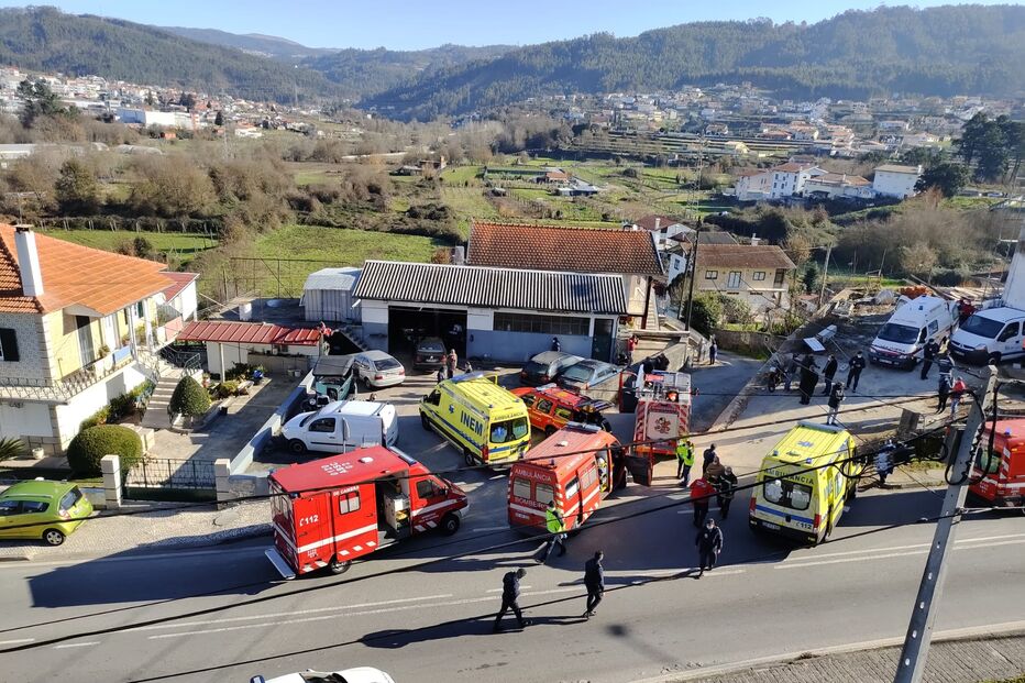  Derrocada em Vale de Cambra
