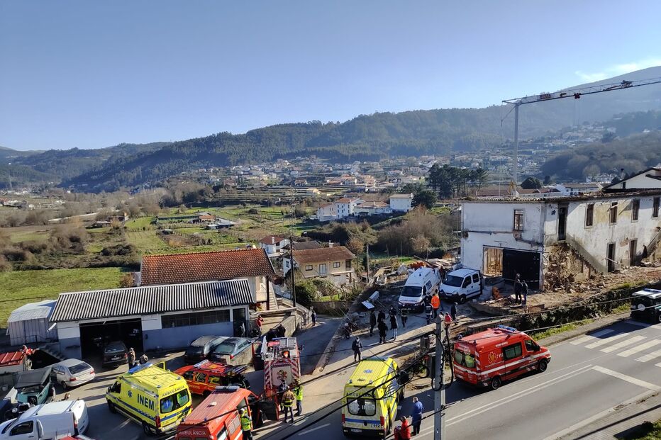  Derrocada em Vale de Cambra