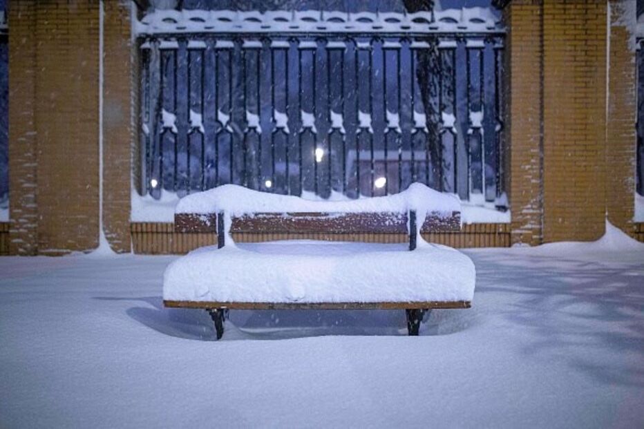 Tempestade de neve paralisa Espanha