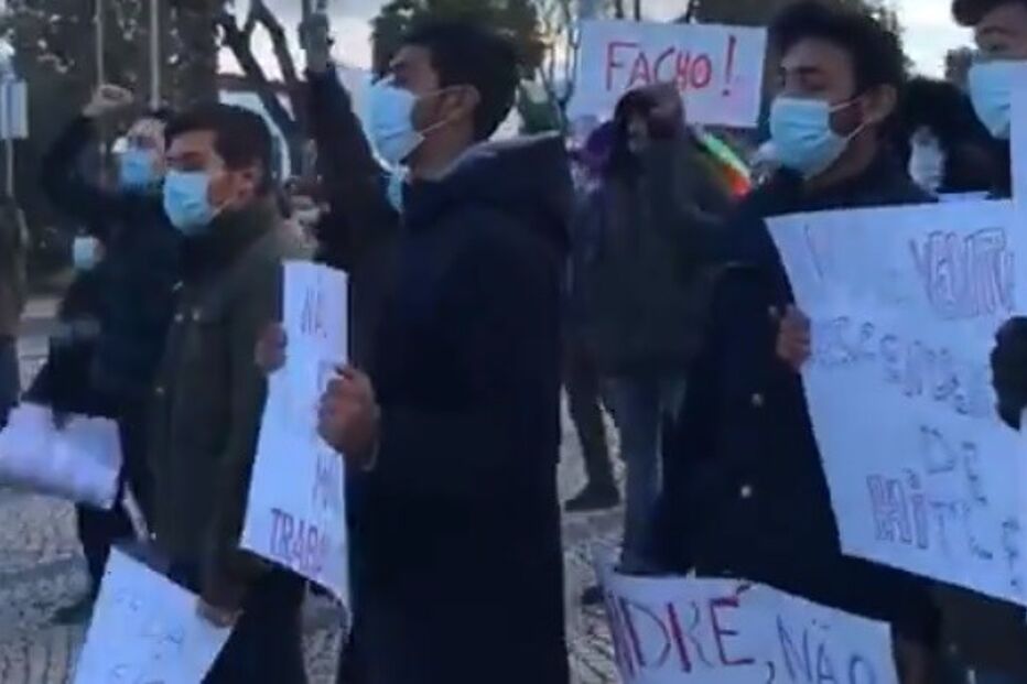 André Ventura começa campanha em Serpa e é recebido com protestos e insultos