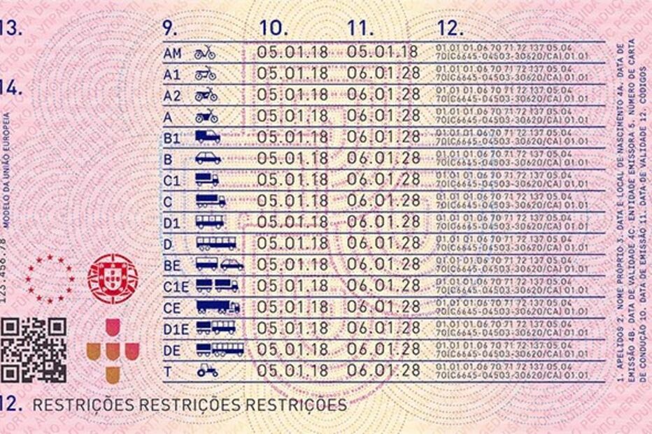 Nova carta de condução