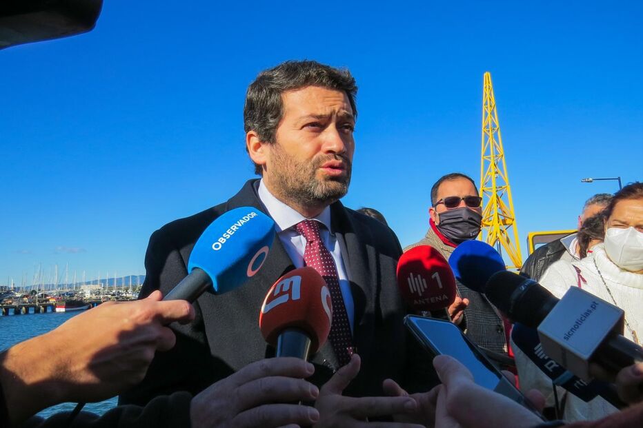 André Ventura em campanha eleitoral