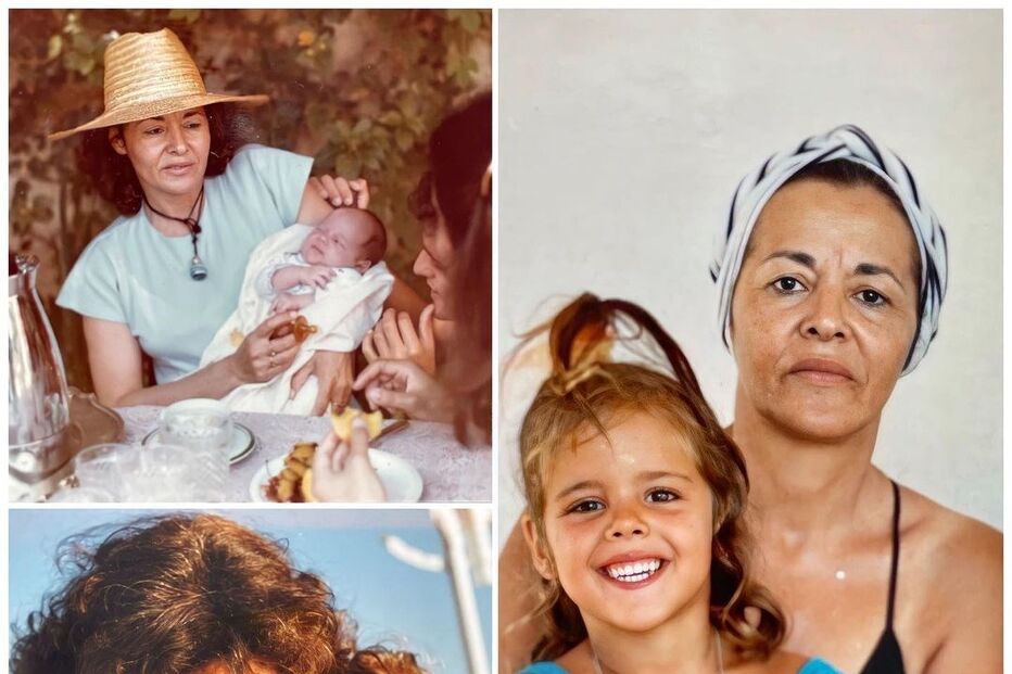 Mariana Patrocínio e a avó