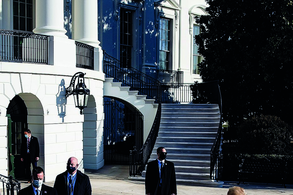 Trump recusou assumir qualquer responsabilidade pelos atos dos apoiantes       