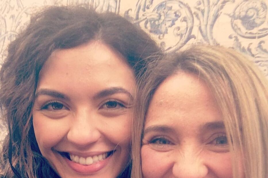 Sara Barradas e a mãe, Felisbela Dias