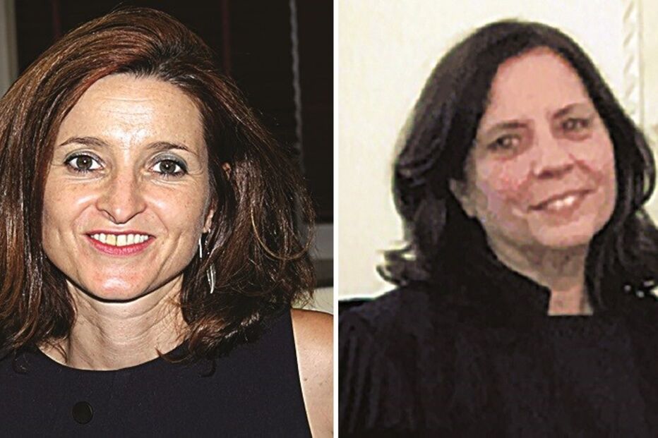 Andrea Marques e Fernanda Pêgo