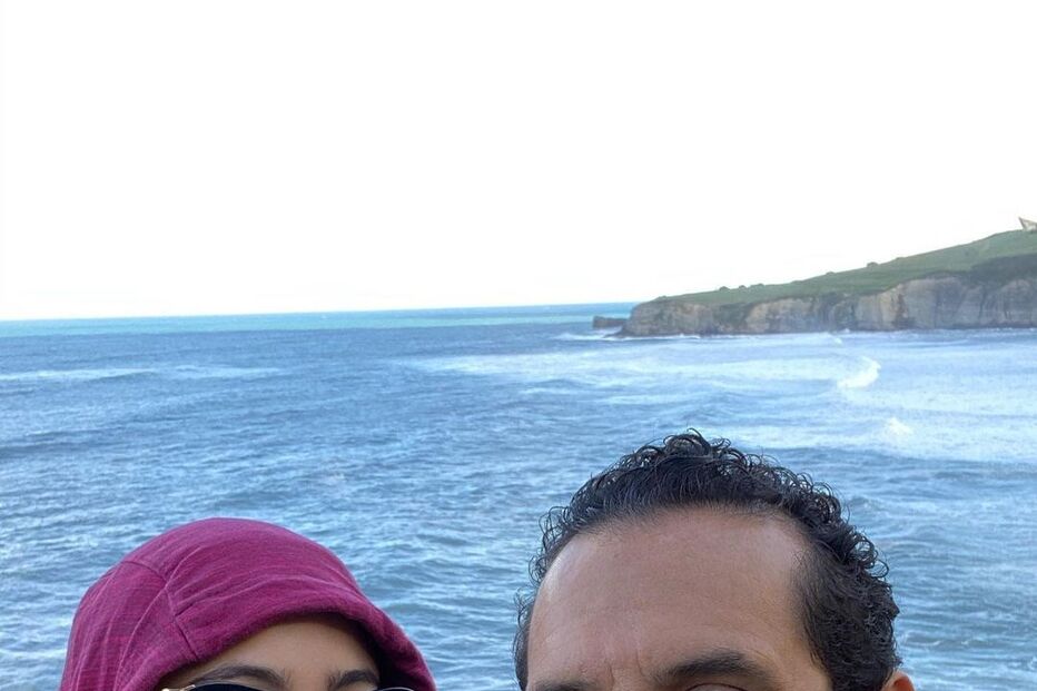 Ivana Rodríguez e o namorado, Carlos Garcia