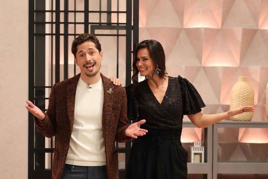 João Paulo Sousa e Cláudia Vieira