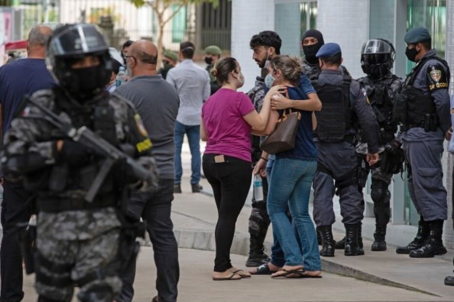 Hospital 28 de Agosto, em Manaus, Brasil