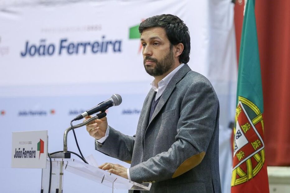 João Ferreira, candidato às presidenciais apoiado pelo PCP