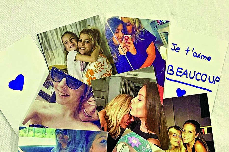 Fernanda recordou Sara com uma coletânea de fotos das duas: “Amo-te muito”, escreveu