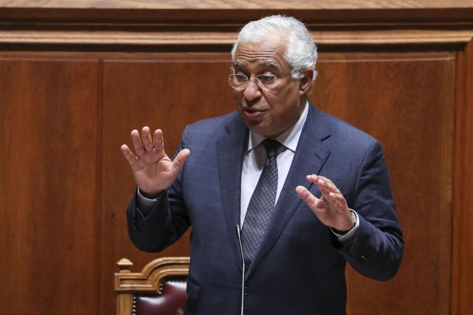 O primeiro-ministro, António Costa, durante o debate sobre política geral, esta tarde na Assembleia da República, em Lisboa, 19 de janeiro de 2021