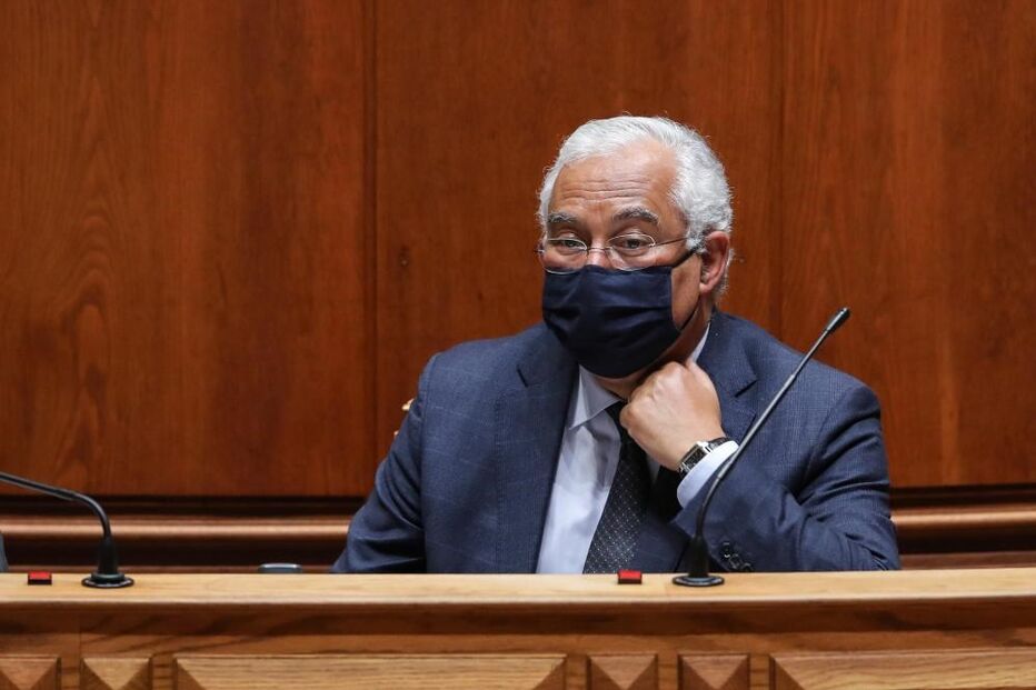 O primeiro-ministro, António Costa, durante o debate sobre política geral, esta tarde na Assembleia da República, em Lisboa, 19 de janeiro de 2021