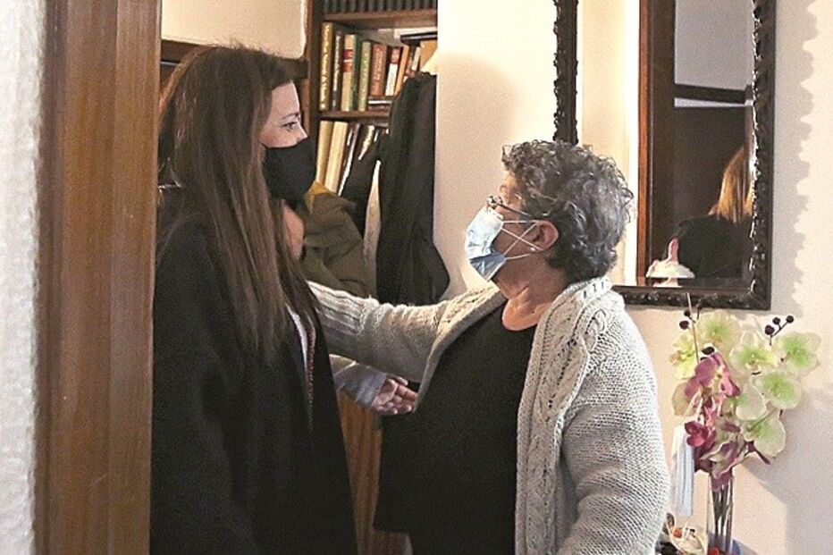 Bloquista esteve com ama já reformada