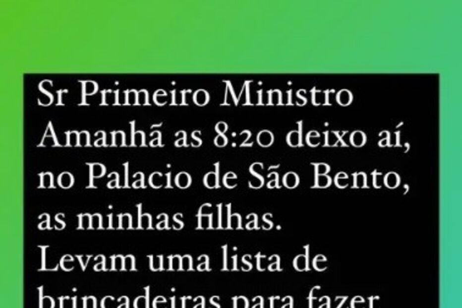 A publicação de Ana Marques