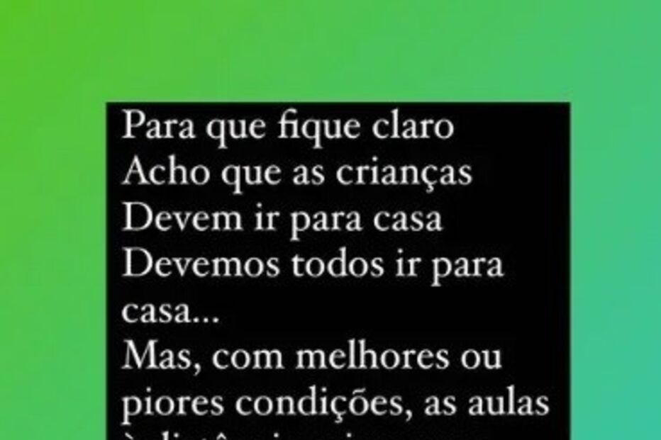 A publicação de Ana Marques