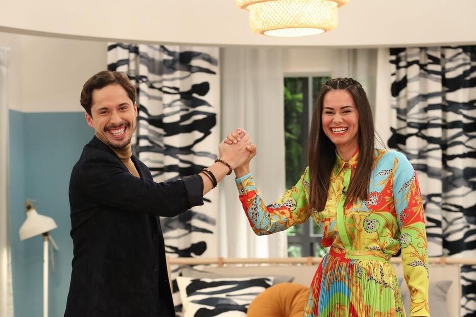 Cláudia Vieira e João Paulo Sousa