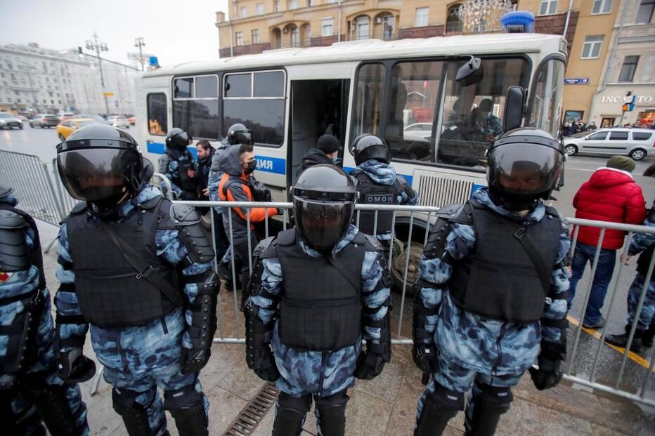 Centenas de detidos em protestos pela libertação de Alexei Navalny em Moscovo