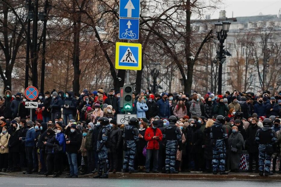 Centenas de detidos em protestos pela libertação de Alexei Navalny em Moscovo