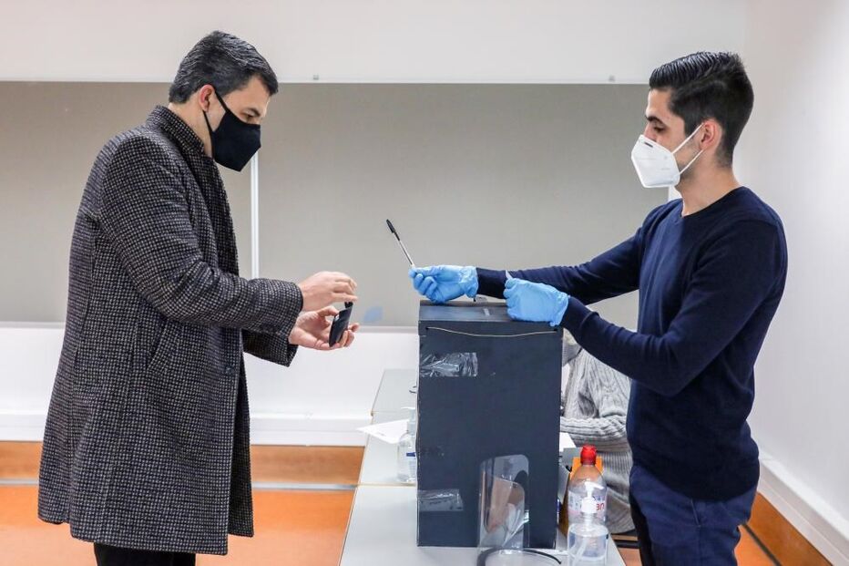 André Silva do PAN já votou