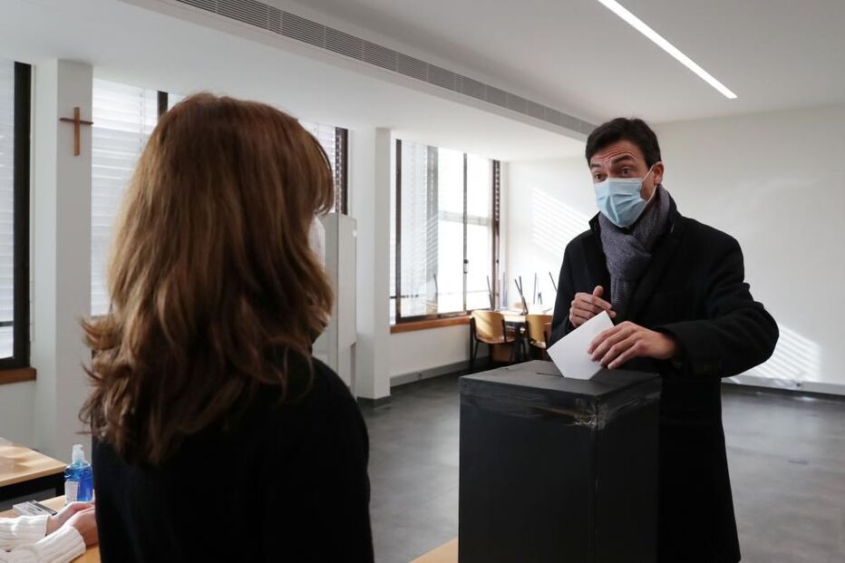 Tiago Mayan Gonçalves já votou nas eleições presidenciais