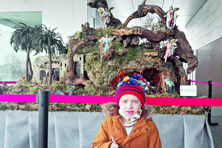 Pequeno Tomás Leal, de Marinhais, em Salvaterra de Magos, com apenas 6 anos está a enfrentar um segundo cancro 