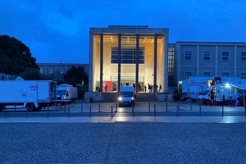 Sede da campanha de Marcelo Rebelo de Sousa sem apoiantes 