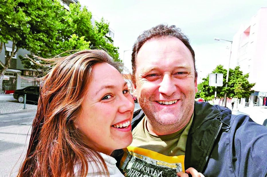 Joana e Eduardo Madeira  foram às urnas mas não sozinhos 