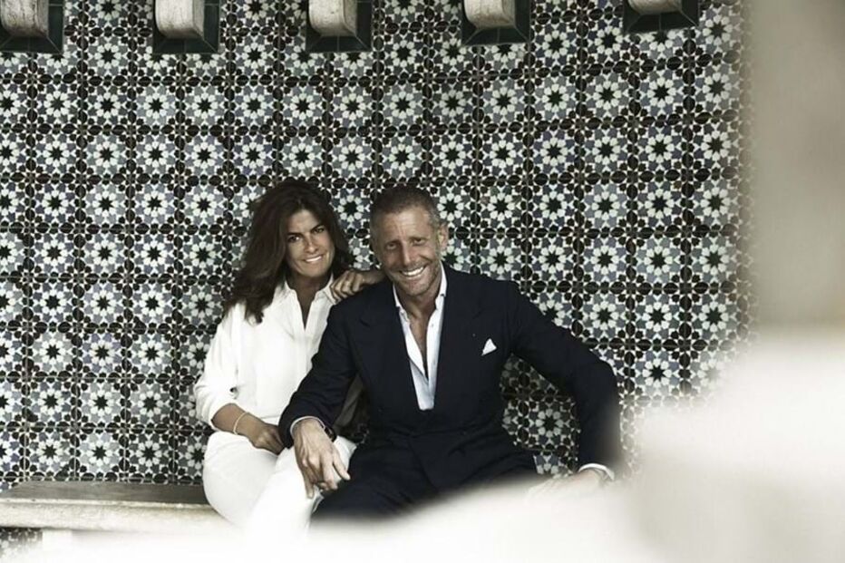 Joana Lemos e Lapo Elkann