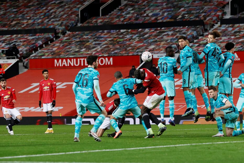 Livre direto de Bruno Fernandes coloca Manchester United na final da Taça de Inglaterra