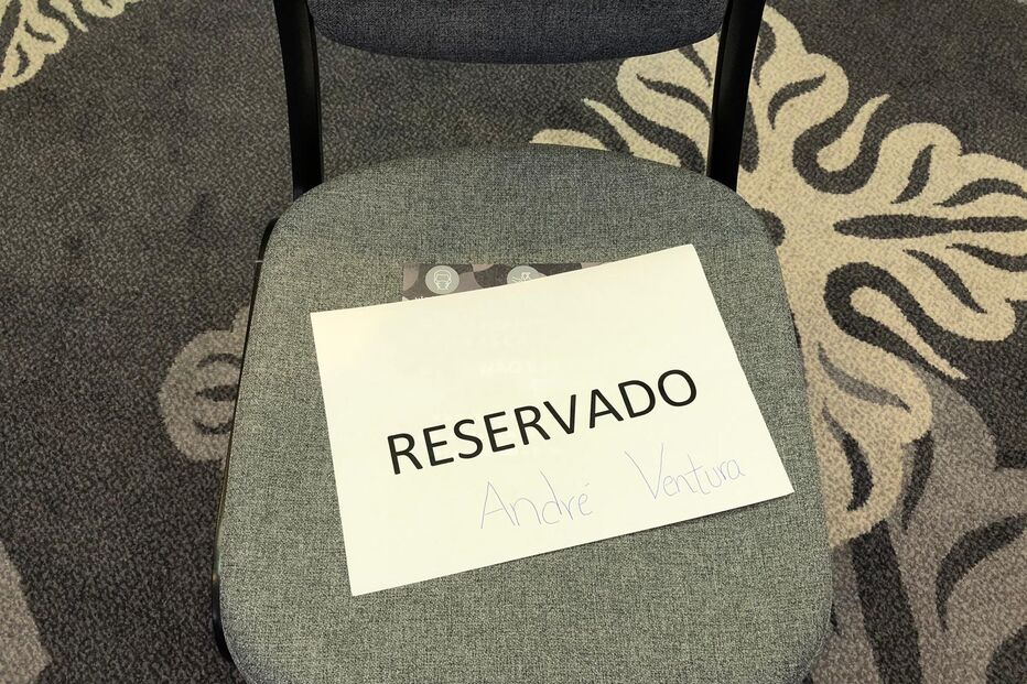 André Ventura já tem lugar marcado na primeira fila,