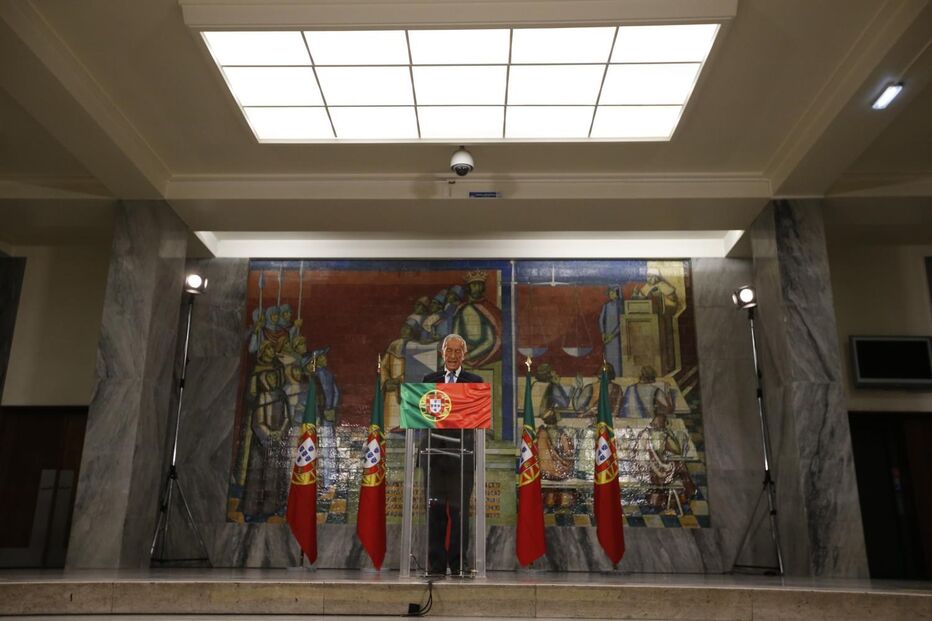 Marcelo no discurso da reeleição promete empenho para mudar a lei eleitoral 