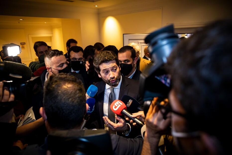 André Ventura discursa após conhecer resultados das presidenciais