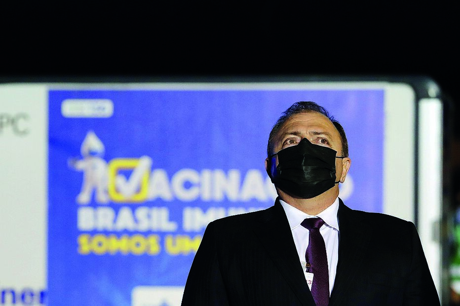 Manaus pediu oxigénio mas o ministro Pazzuelo enviou hidroxicloroquina