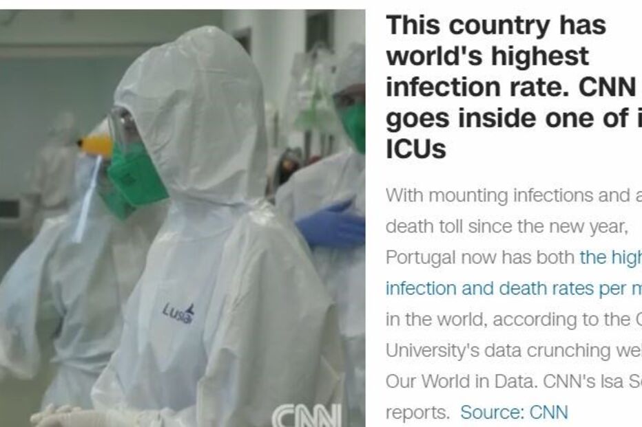 A reportagem da CNN sobre a Covid-19 junto dos médicos portugueses