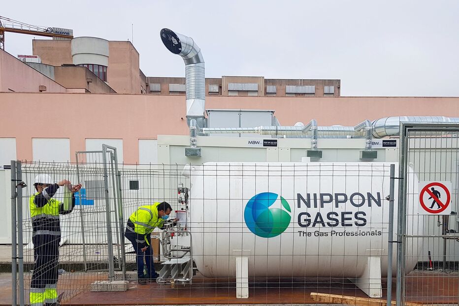 Novo tanque de oxigénio no Hospital Amadora Sintra já está operacional