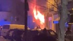 Violento incêndio destrói restaurante no Campo Grande em Lisboa. Veja o vídeo