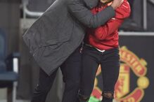 José Mourinho e o filho José Mário