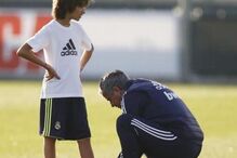 José Mourinho e o filho José Mário