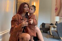 Kylie Jenner e a filha Stormi
