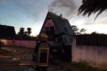 Incêndio destrói piso superior de vivenda em Esmoriz