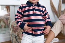 O pequeno Xavier, filho de Sofia Arruda