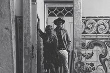 Júlia Palha e o namorado