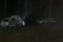 Dois carros destruídos pelas chamas em Albergaria-a-Velha